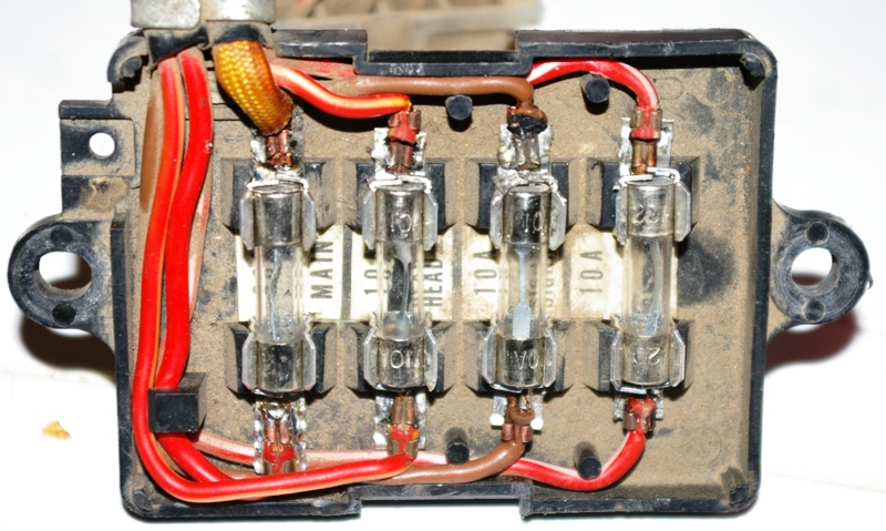 Fuse box repairs | Yamaha XS400 Forum How To Fix A Loose Fuse In A Fuse Box