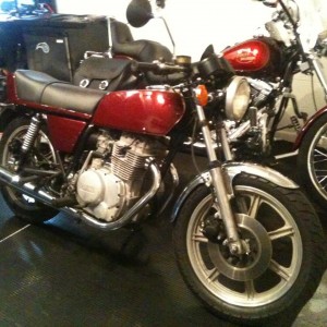 1977 yamaha XS 400 and 2010 Harley Sportster 48