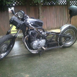 XS400 Stretched dirty bobber