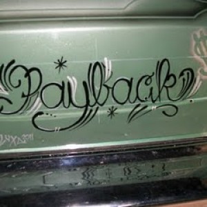 pinstriping for the Lowrider show