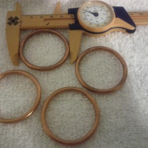 XS400 exhaust gaskets