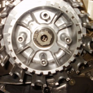 The clutch plate is activated by the...