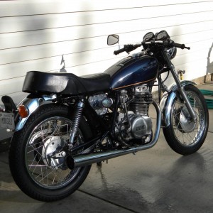 1979 XS400 2F  "CAFE RACER" CONVERSION PROJECT.