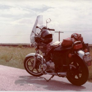 By the side of the road near Dalhart, TX, Aug 6 1984.