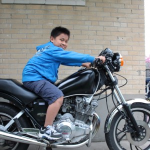 My son thinks he's got a bike to inherit and claims "he's set for life".  He may even be right on both counts.