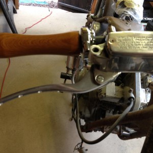 New grips,drilled levers and master cylinder.