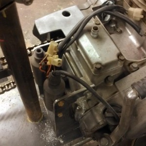 Ignition Coils Mounted In Rear Engine Bracket
