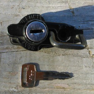 Replacing all locks (ignition, gas cap & helmet/seat). This lone lock is the only original survivor from my '82...its for sale http://cgi.ebay.ca/ws/e