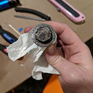 Rounded Oil emulsion tube/filter bolt