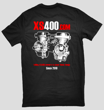 XS400 Shirt Back