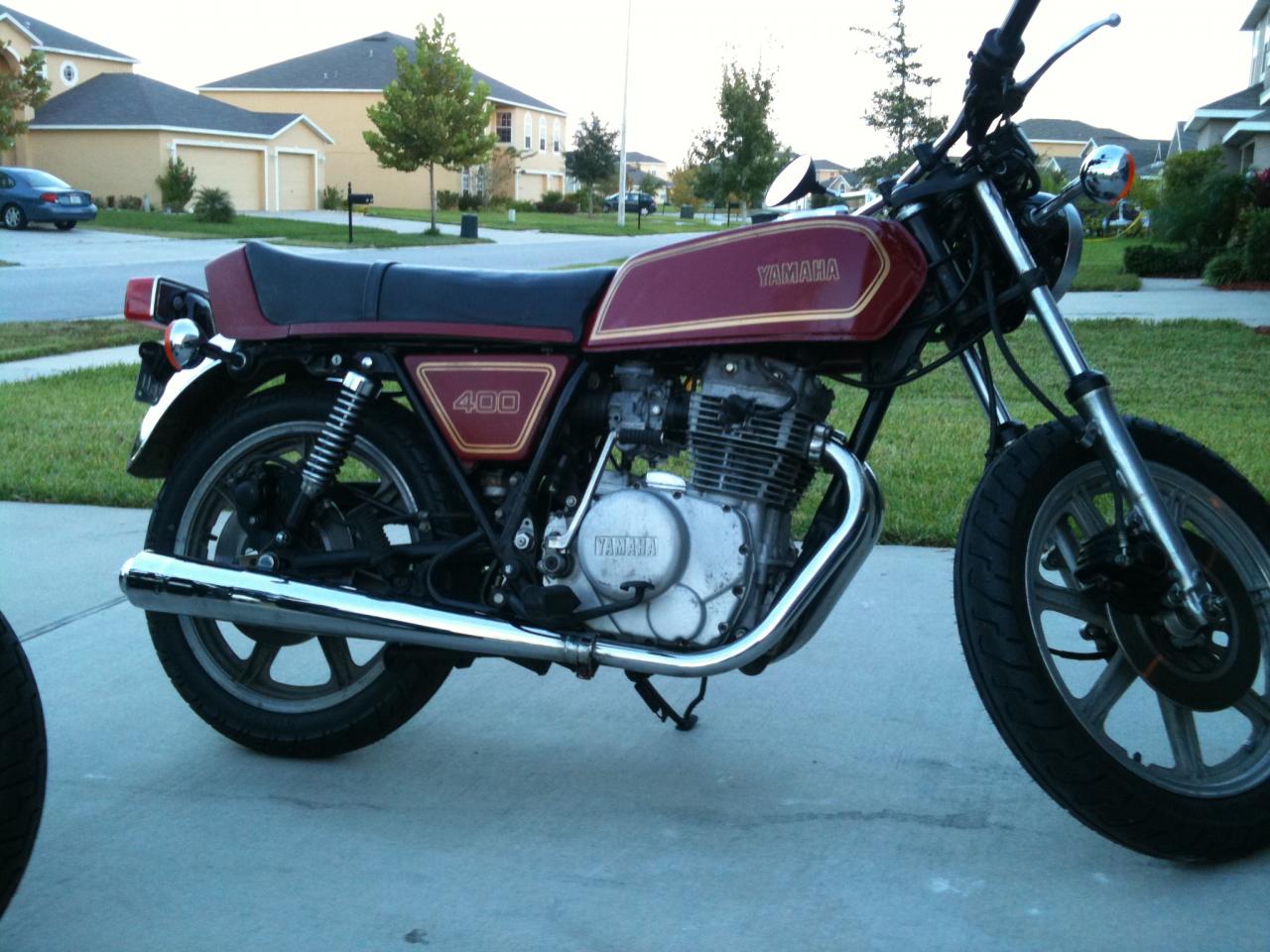 my 1977 Yamaha xs 400