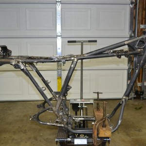 frame is ready for paint