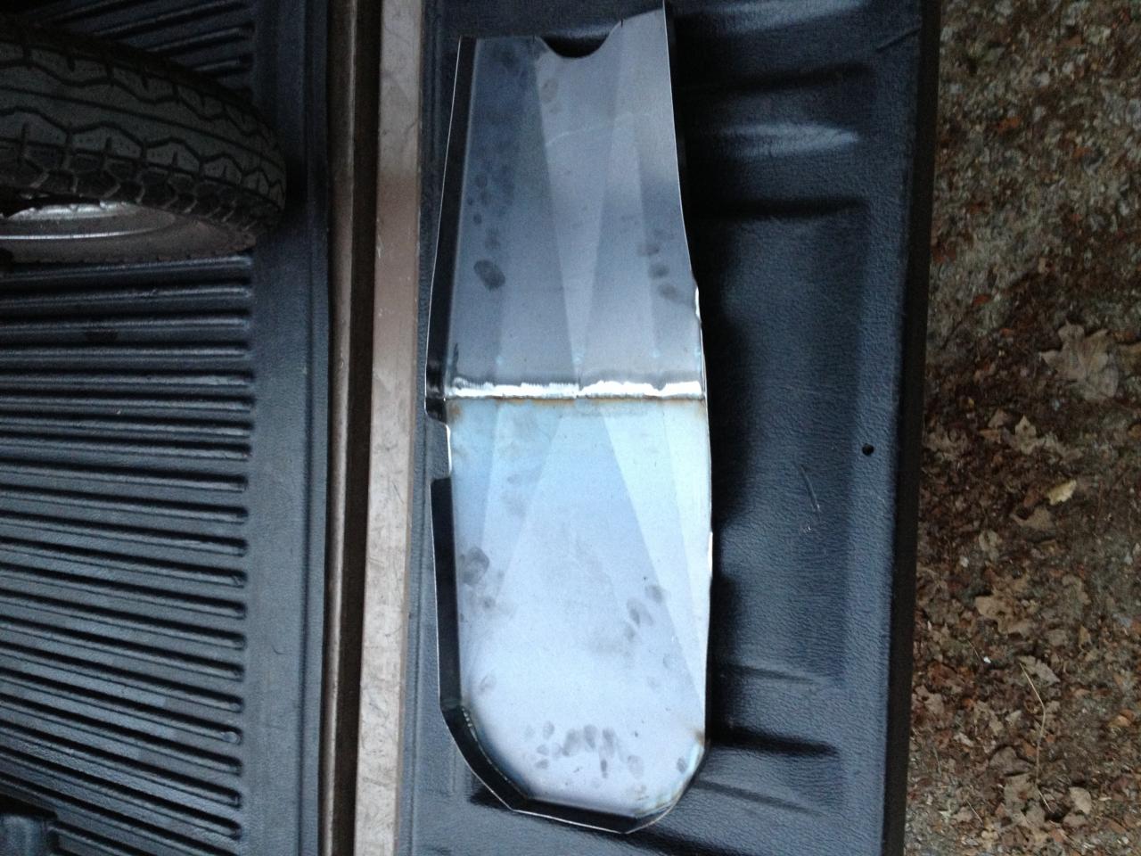 Custom seat pan.